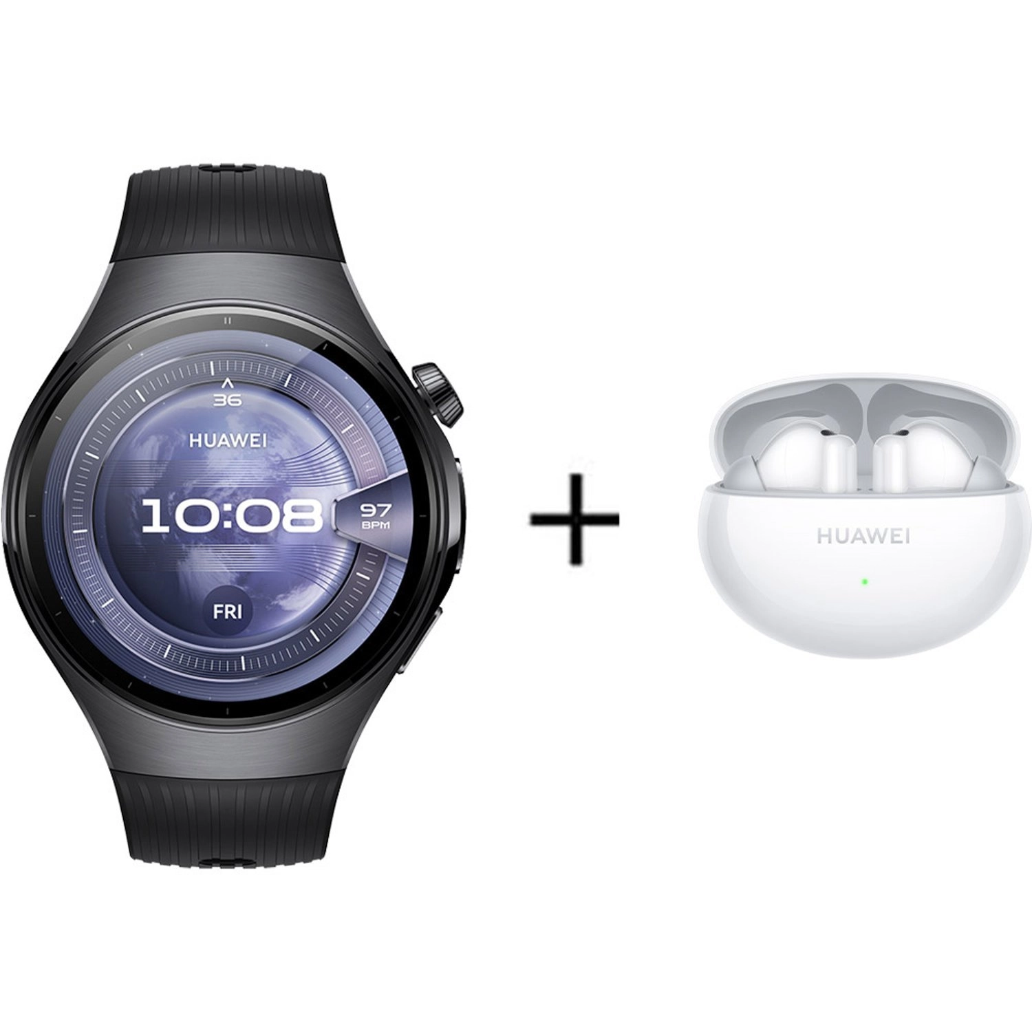 Huawei Watch 5 46mm Titanium GPS + FreeBuds 6i