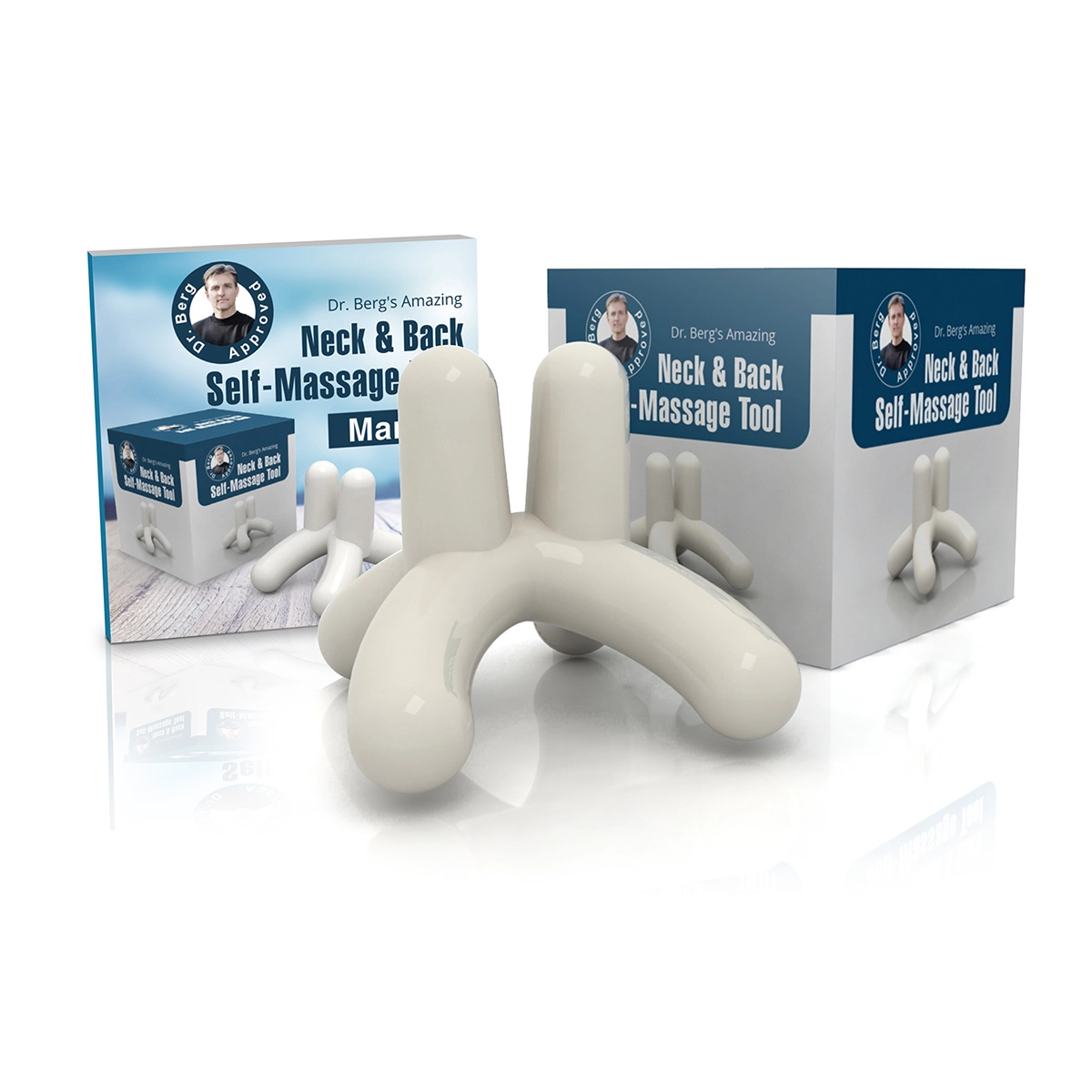 Dr. Berg’s Neck & Back Self-Massage Tool - 1 Piece