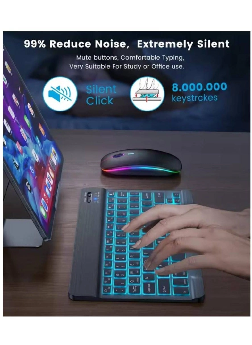 10-Inch Ultrathin Wireless Bluetooth Keyboard - Wireless