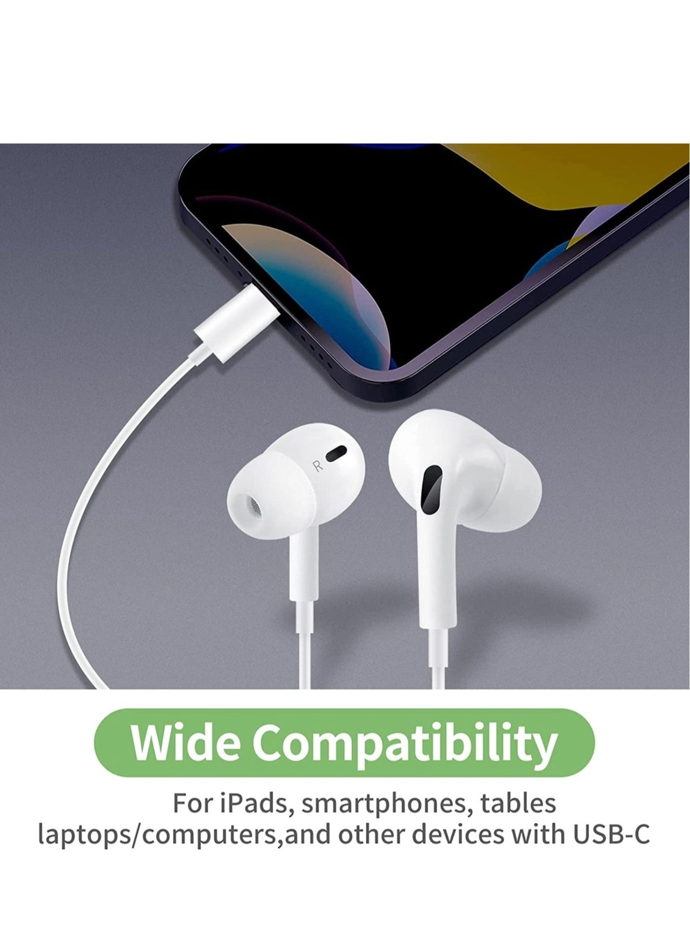 Type-C Earphones Wired Earphone