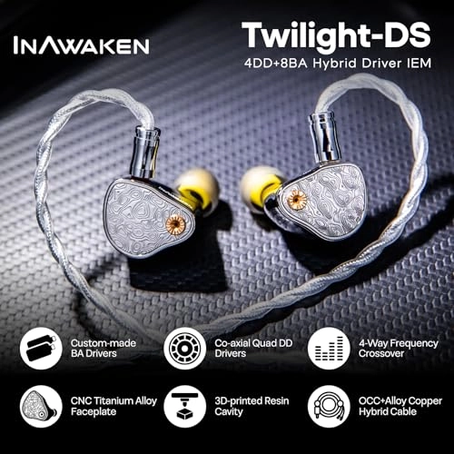 INAWAKEN Twilight-DS Wired Earbud