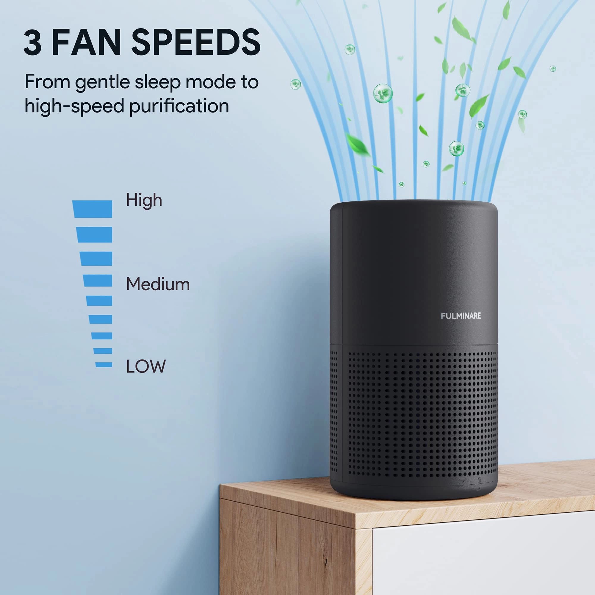 PU-P05 - H13 HEPA 3 Speeds 24dB