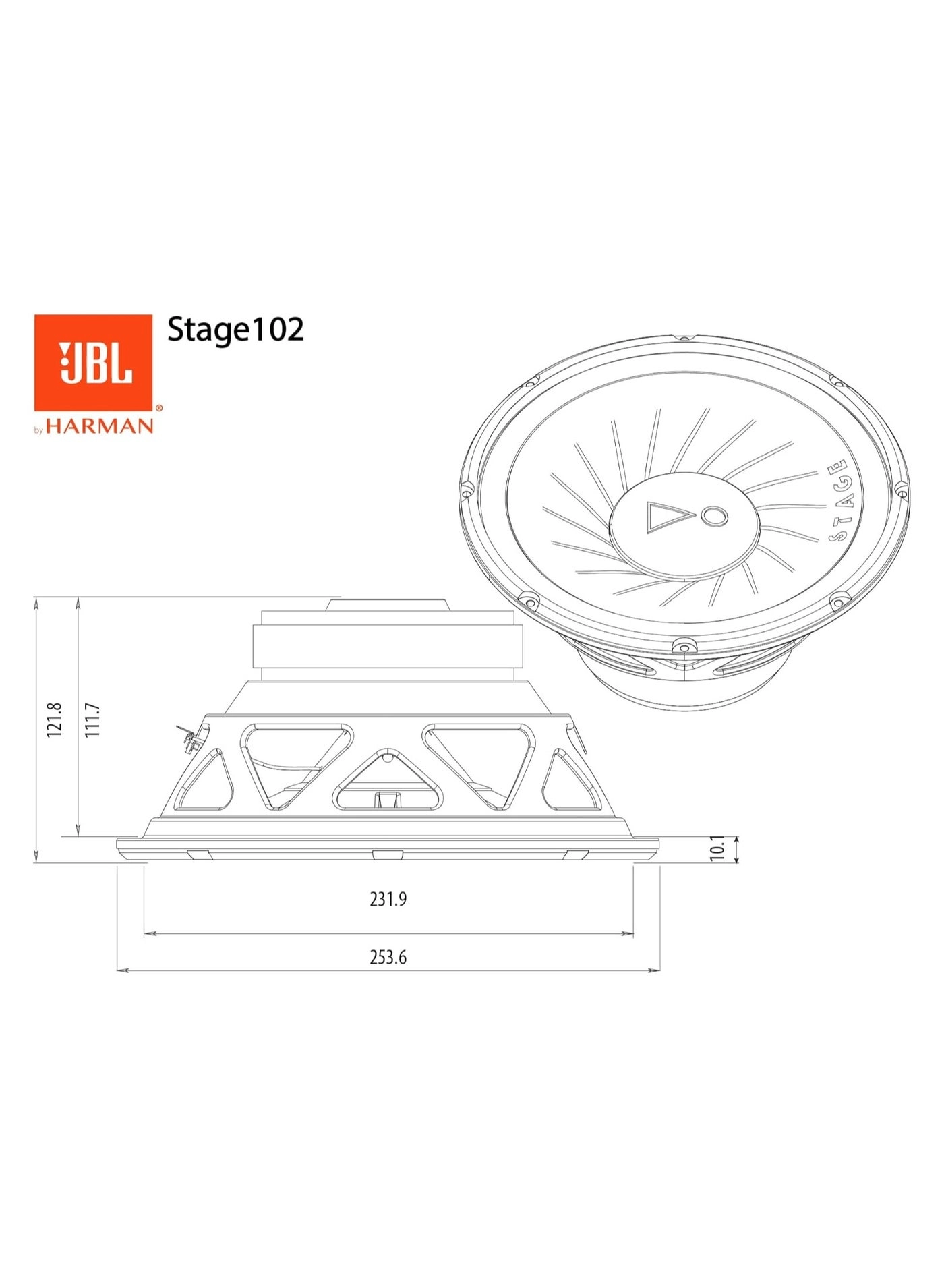 Stage 106 - 900W 10''