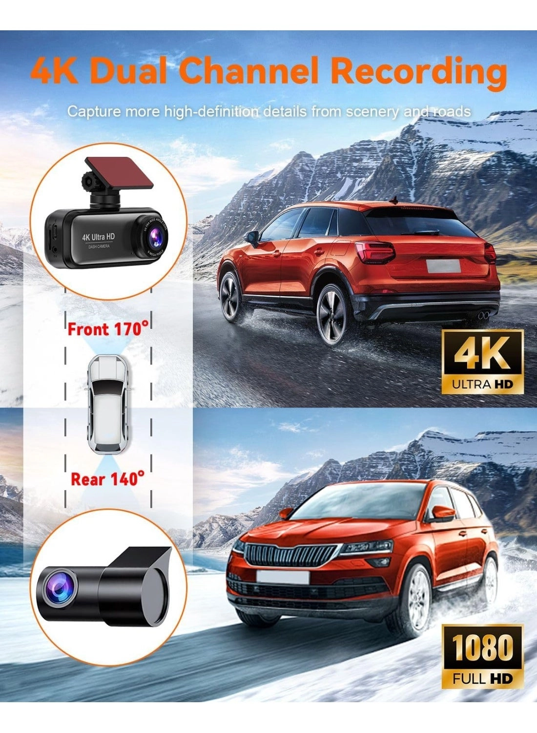 Discovery Dash Camera - 2160P