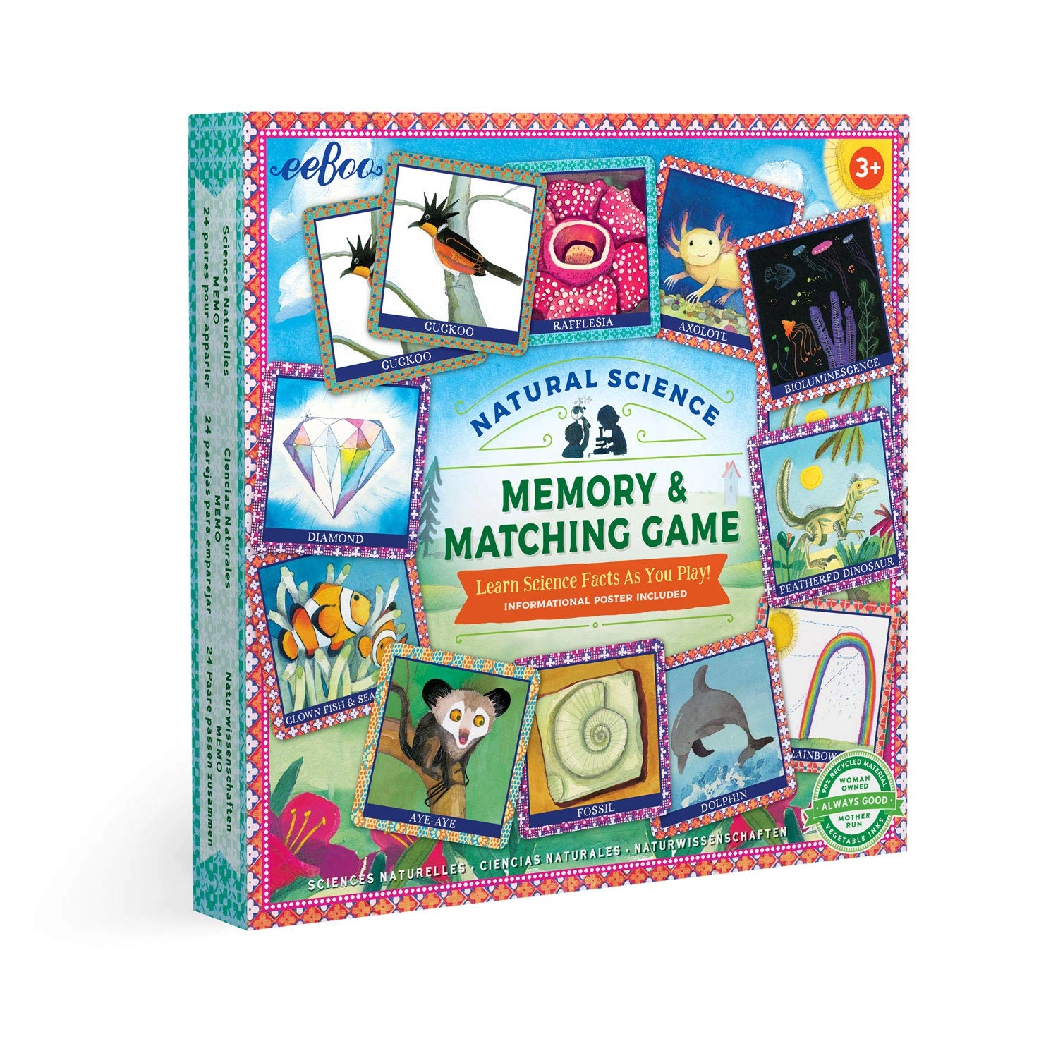 Life on Earth Memory & Matching Game - 3 and up 24 Pairs pieces