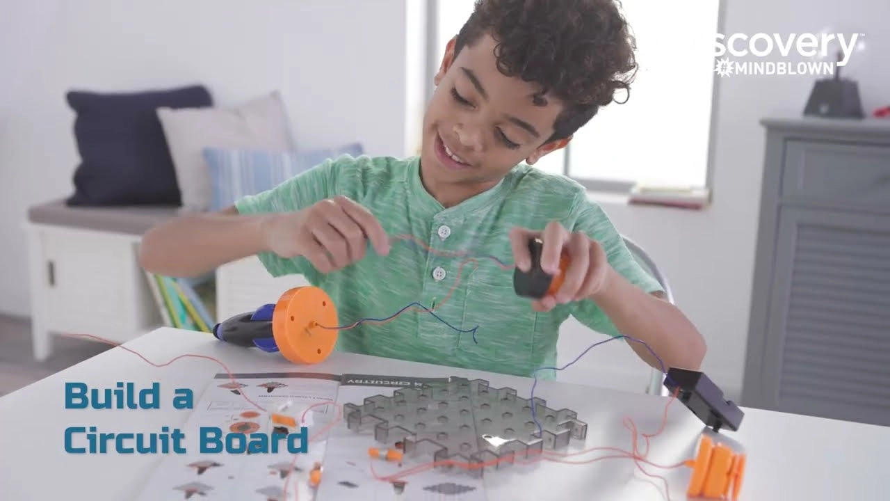 Mindblown Toy Circuitry Experiment - Robot Spinner - 8 years+