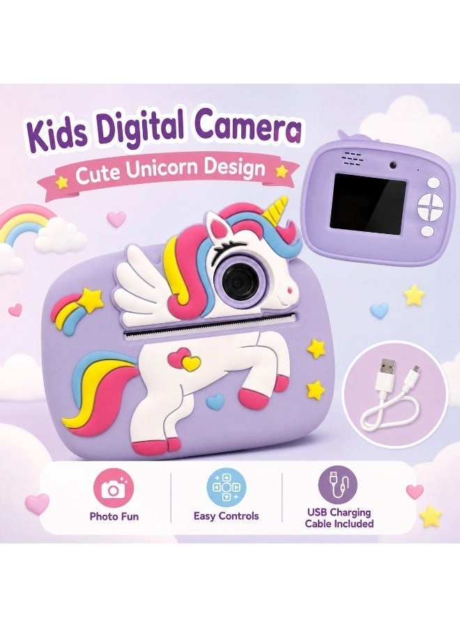 UV Enterprises Instant Print Kids Camera - Dual Lens 1080P 32GB