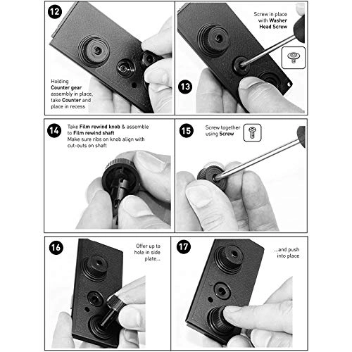 Twin Lens Reflex Camera - DIY 2 pcs 35mm Kit