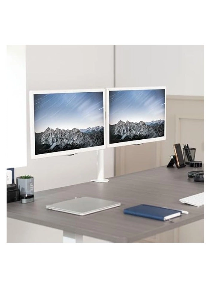 Dual Monitor Stand - 32 inch 75mm x 75mm 100mm x 100mm