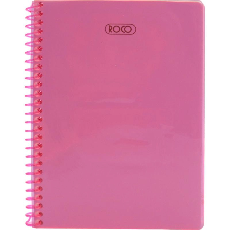 Neon A5 Spiral - Lined 100 Sheets