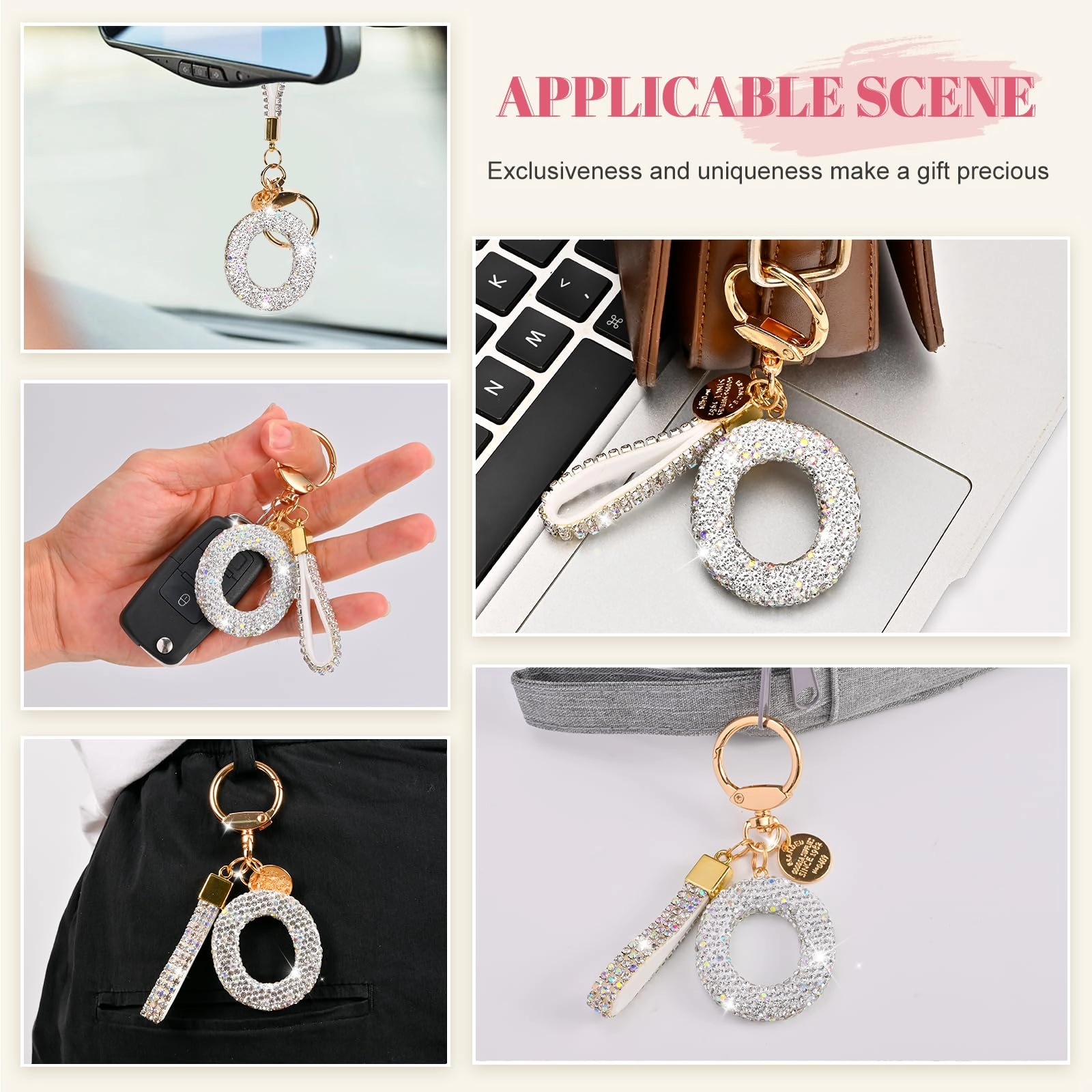 Initial Letter Keychain