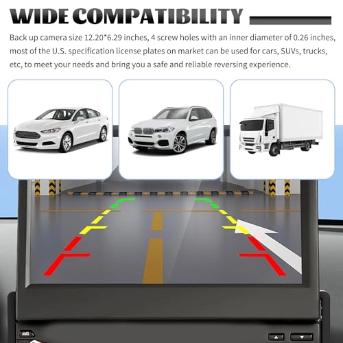 License Plate Backup Camera - Night Vision