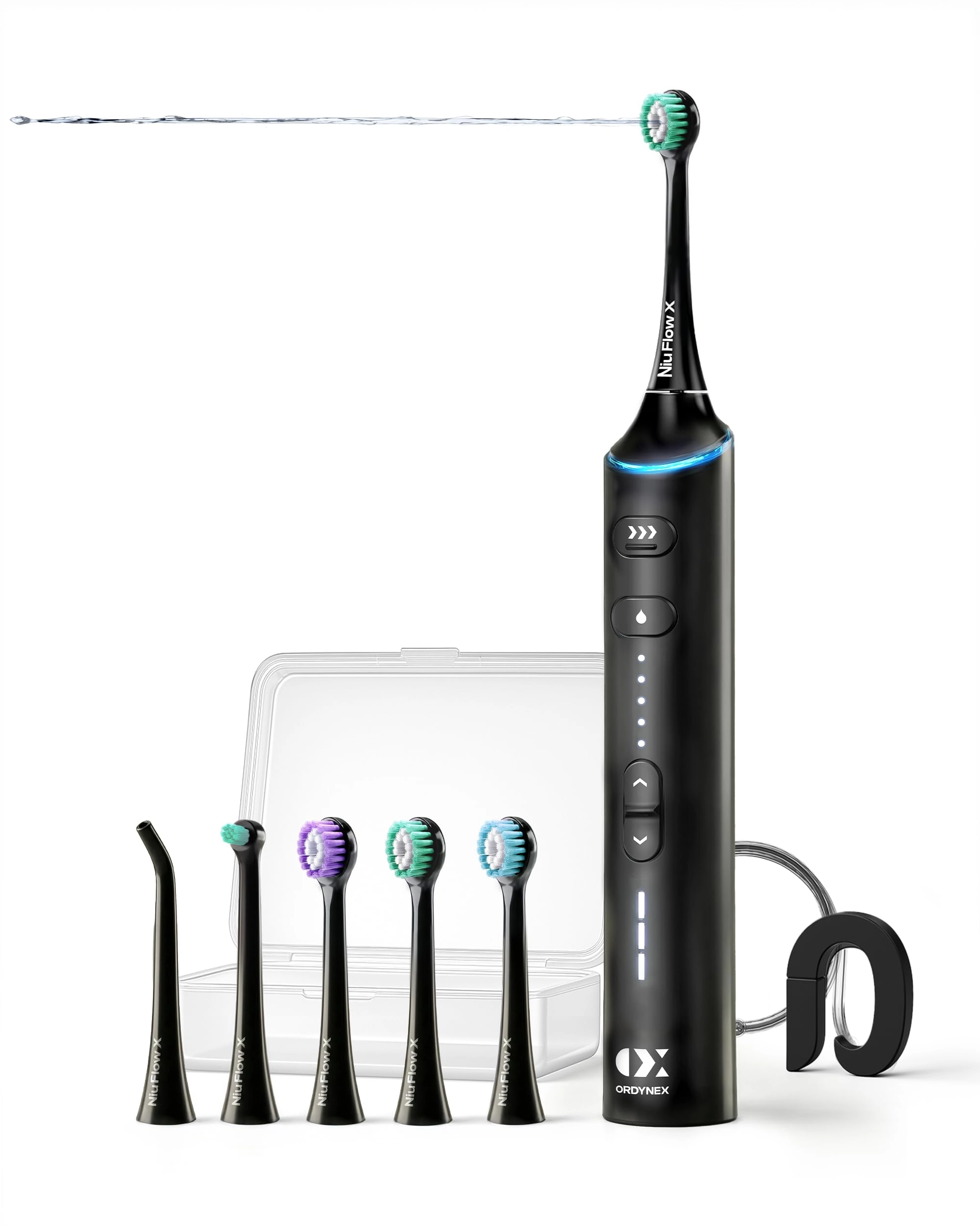 Ordynex Niu Flow X - Sonic Toothbrush Water Flosser 5 Modes