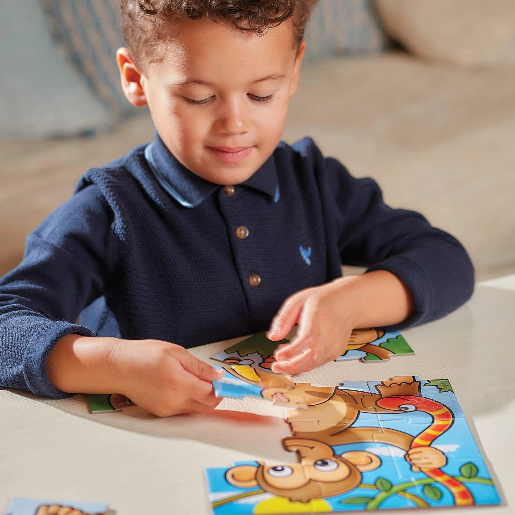 First Jungle Friends Jigsaw Puzzles - Suitable for 2 years & above 24 pieces