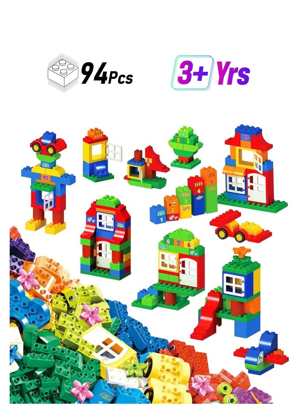 EP EXERCISE N PLAY Building Blocks - Construction 94 pcs