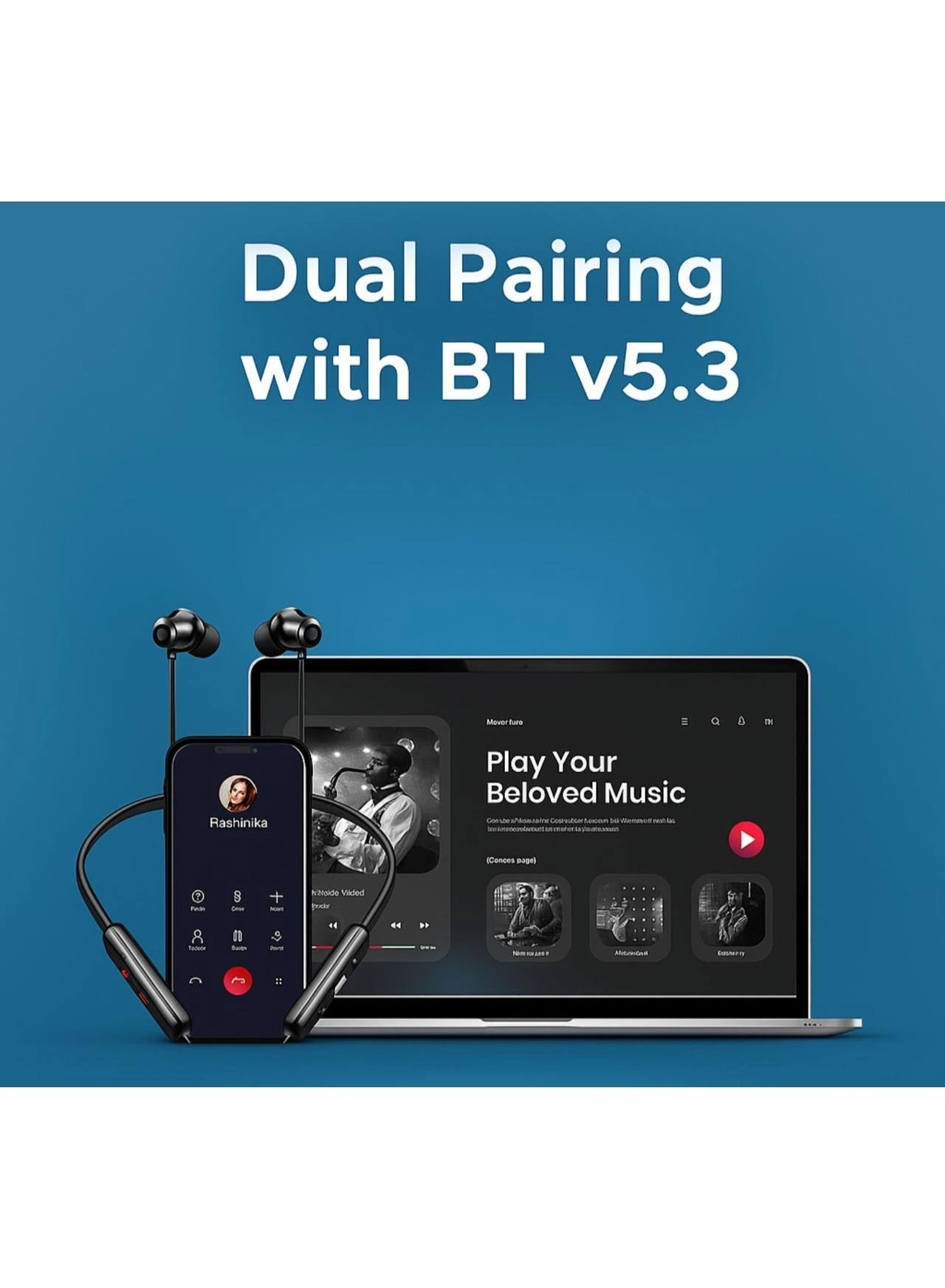 210 ANC Neckband Wireless Earbud