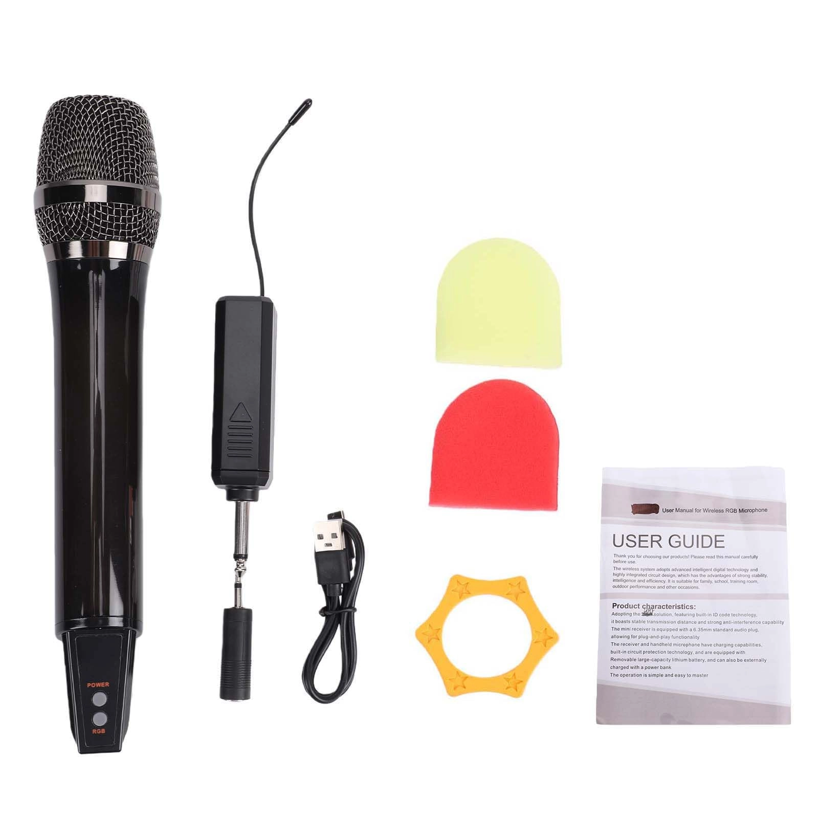 Eacamf2gw736ad1-11 Wireless+Wired Microphone
