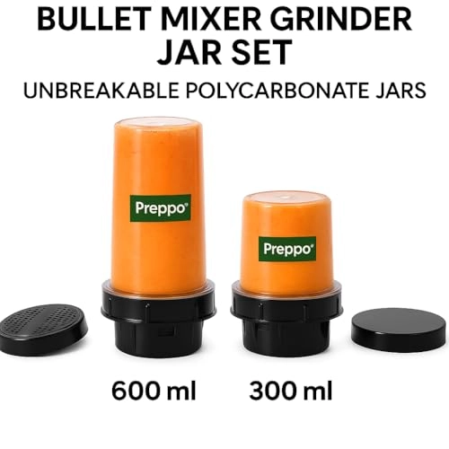 Bullet Mixer Grinder Jar Set
