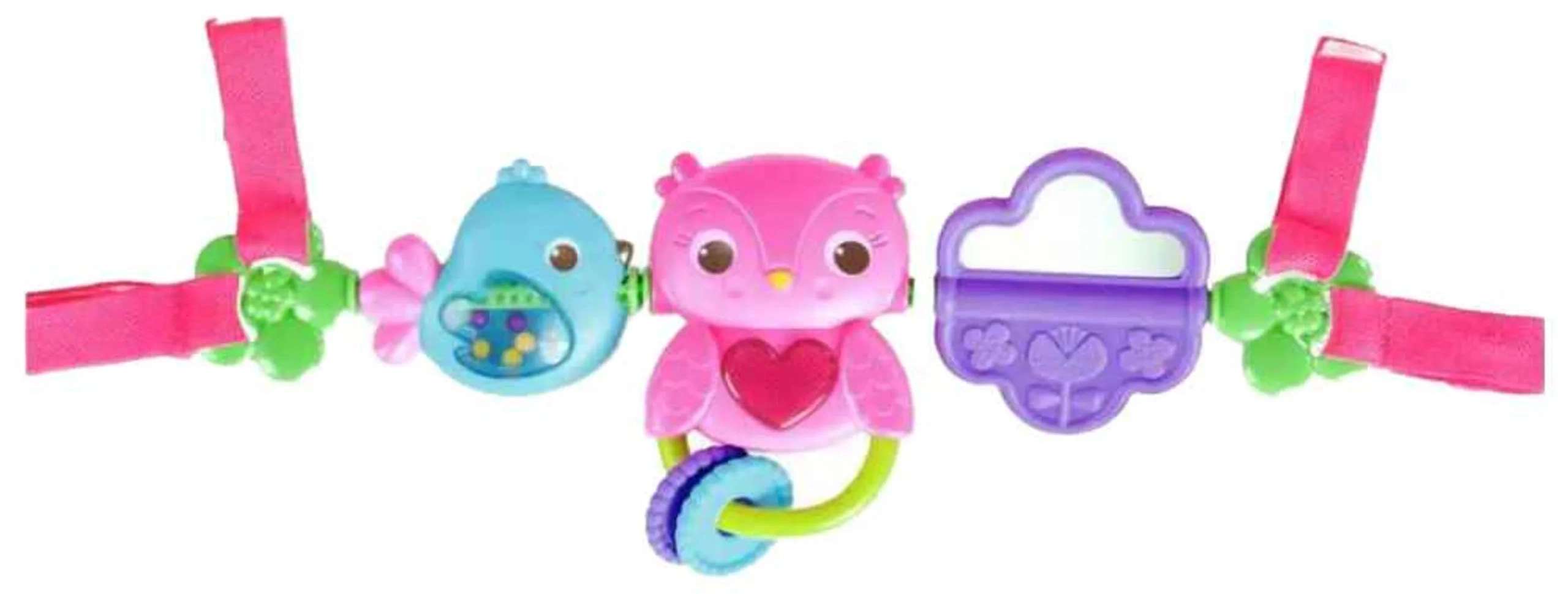 Bright Starts Busy Birdies Carrier Toy Bar Toy - 0 months