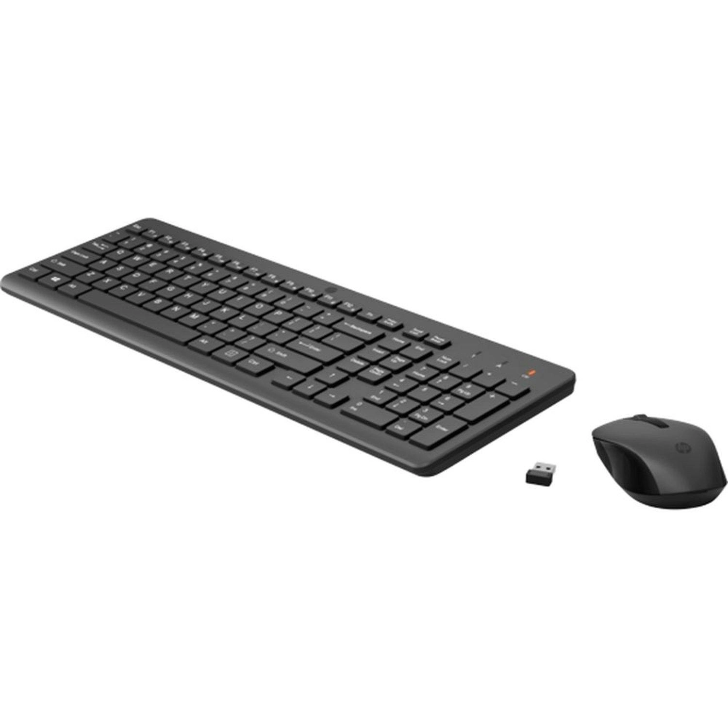 2V9E6AA - Wireless Keyboard & Mouse 2.4 GHz 1600 DPI