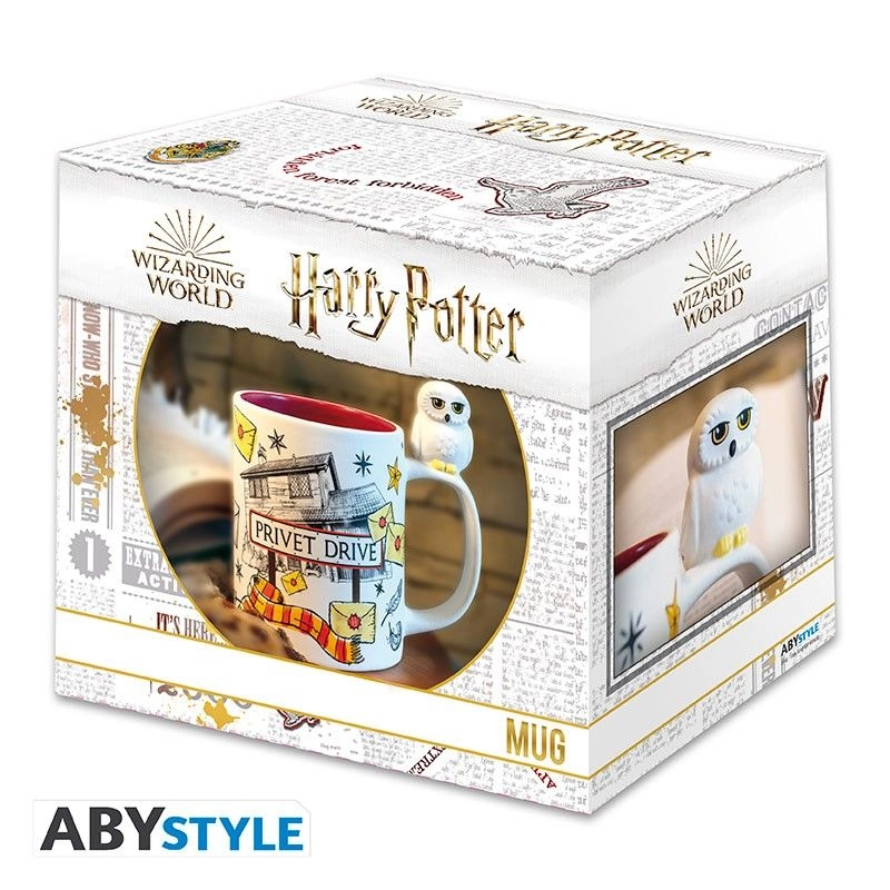 HARRY POTTER Hedwig & Privet Drive Mug - ceramic 460 ml