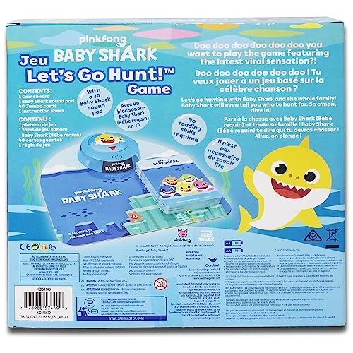 Baby Shark Let's Go Hunt Card Game - Multilingual 3 years and up 1 piece(s)