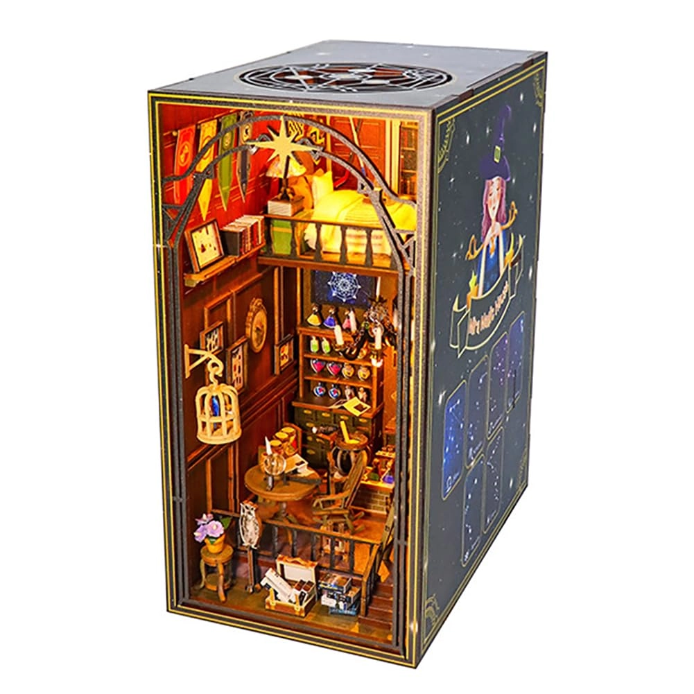 Magic House - 3D Mini Dollhouse Musical Movement