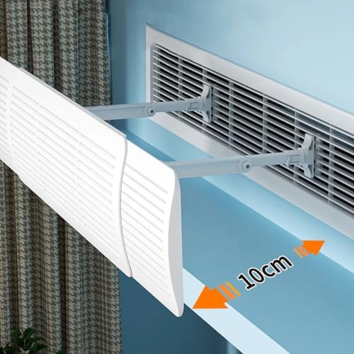 Air Flow Deflector - fits most wall-mounted air conditioners and central air conditioners with a width of 60-94.5cm