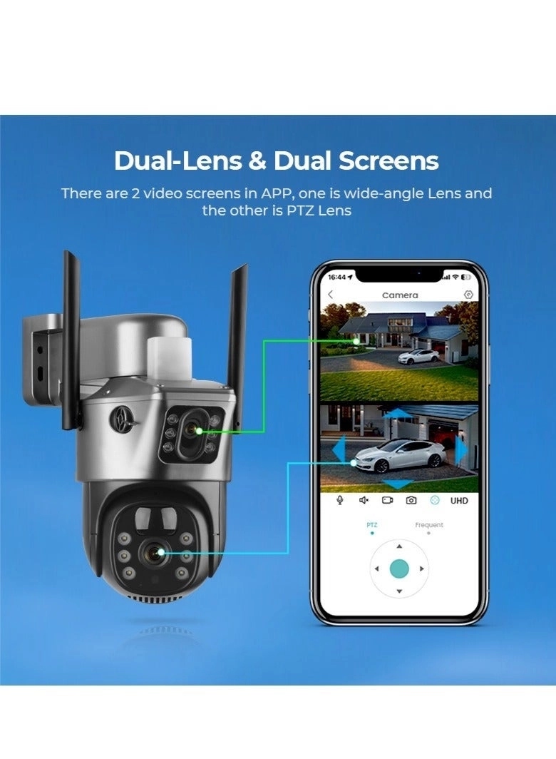 36X Optical Zoom 4G Lte Cellular Security Camera