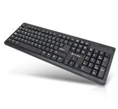 Wired USB Desktop Keyboard - QWERTY Wired