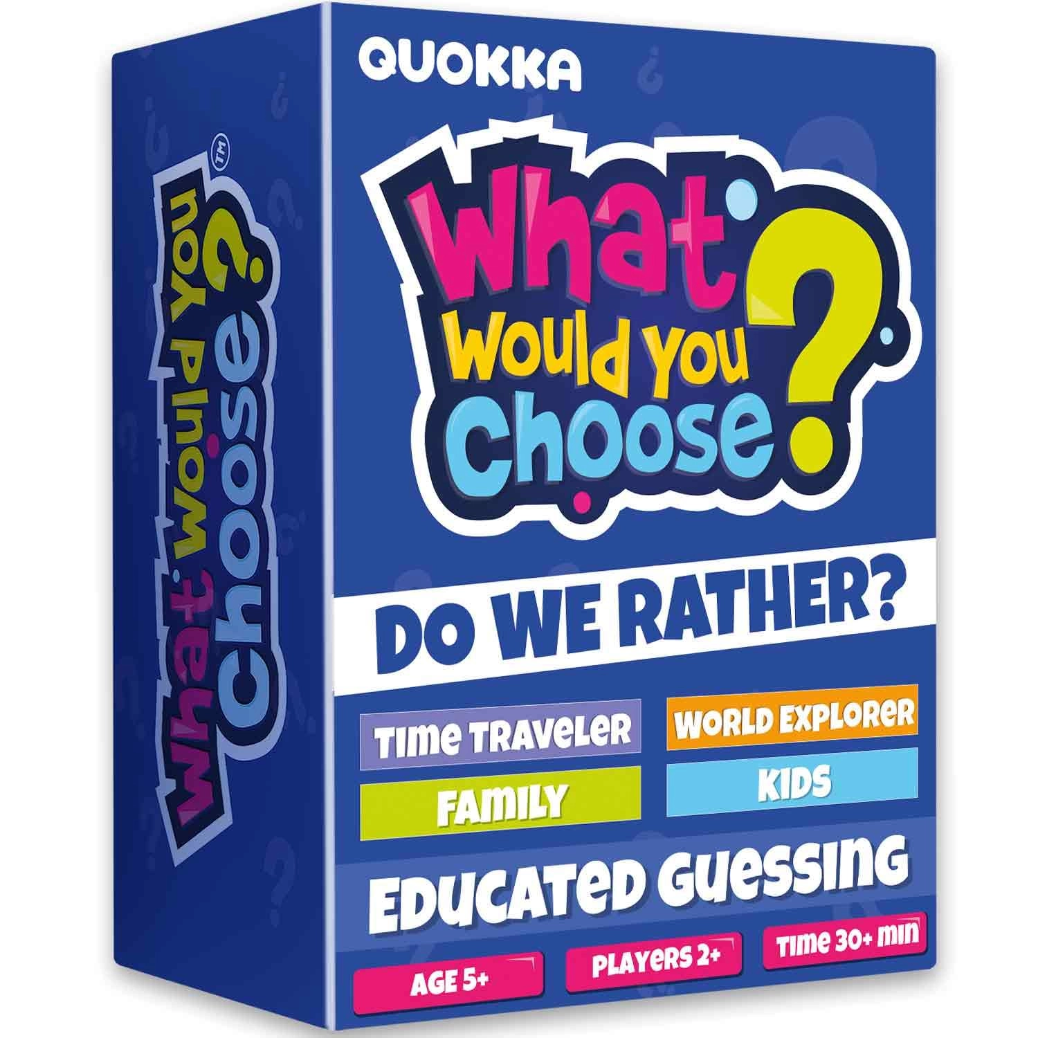 quokka What Would You Choose: 4SET Edition - Card Game