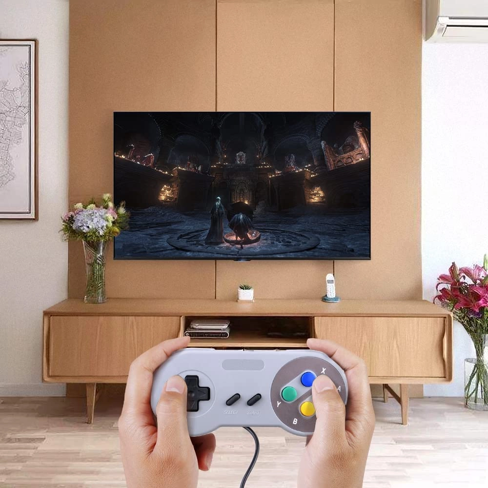 DVOZVO USB Controller - Grey PC Raspberry Pi 3 Retropie