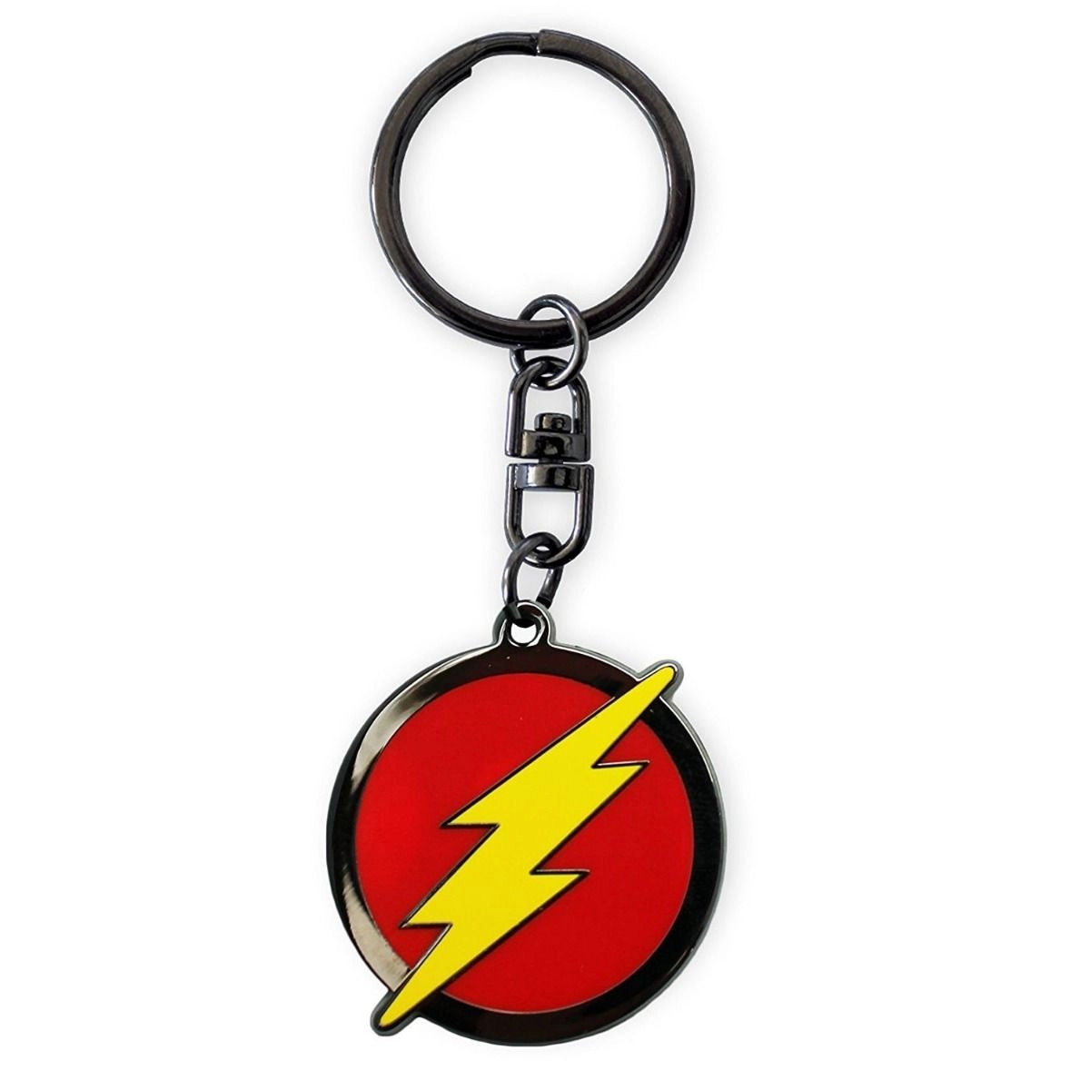 ABYstyle Flash Logo Metal Keychain - DC Comics