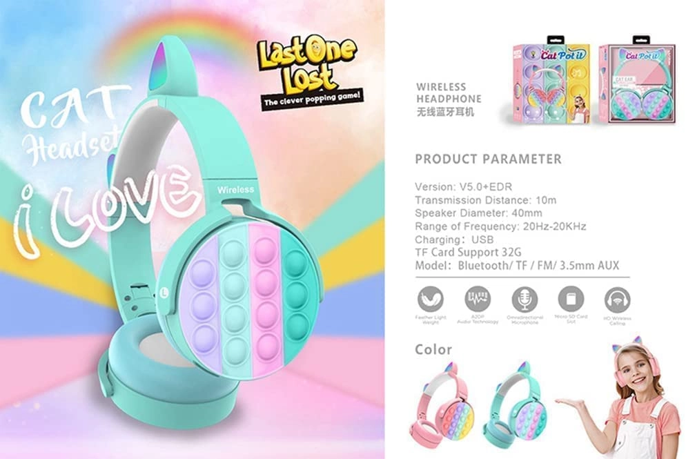 PD-4668 Wireless Headphone