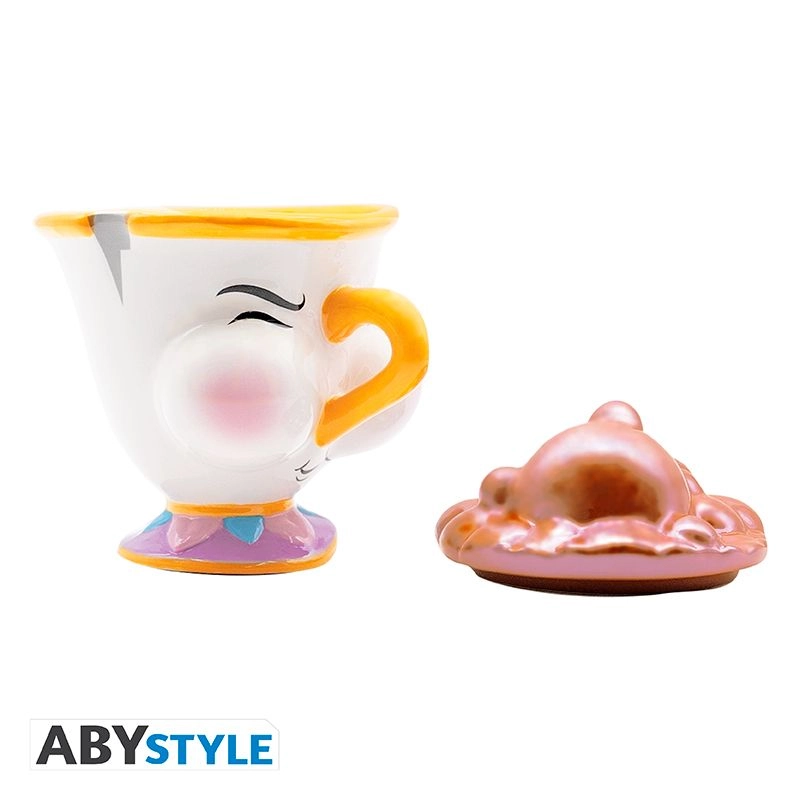 Disney The Beauty & The Beast Chip 3D Mug - 300 ml