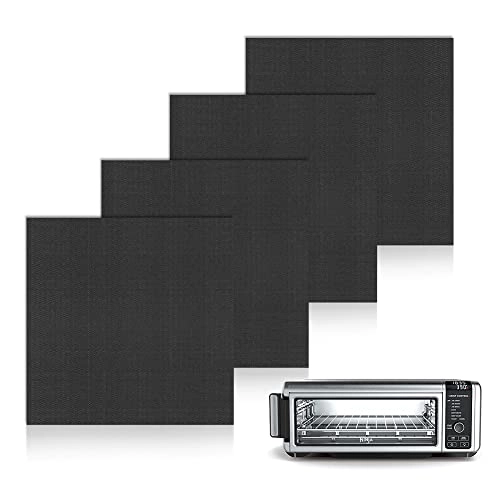 Air Fryer Liners - 4pcs Black Mat 4