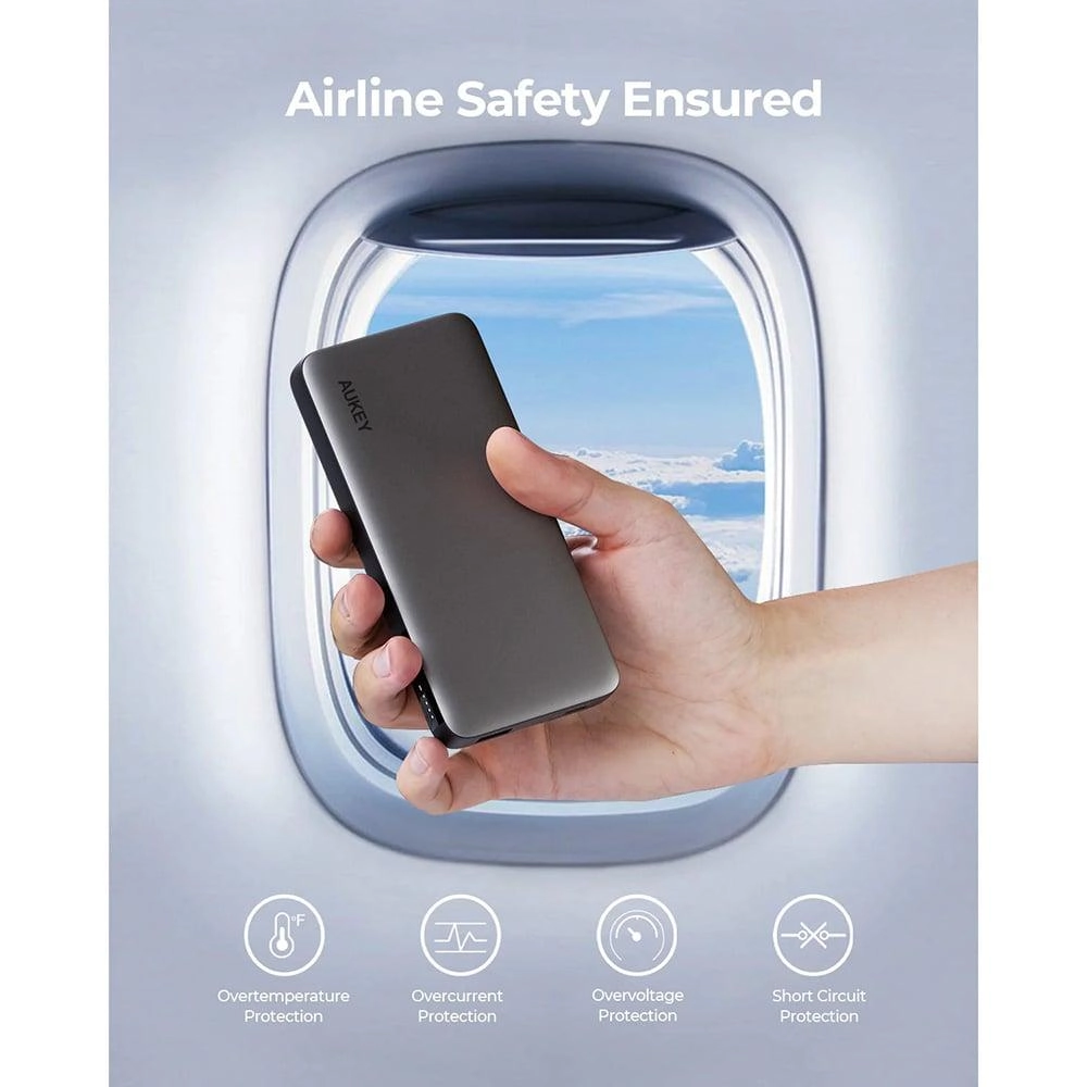 PB-Y41 - 10000mAh 30W 1 USB-A 1 USB-C