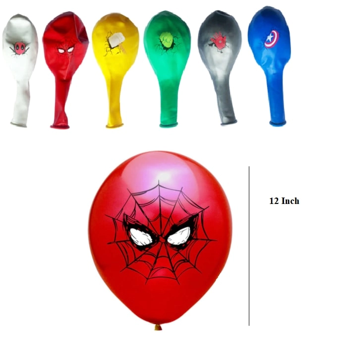 Superhero Birthday Party Decoration - 12 Piece