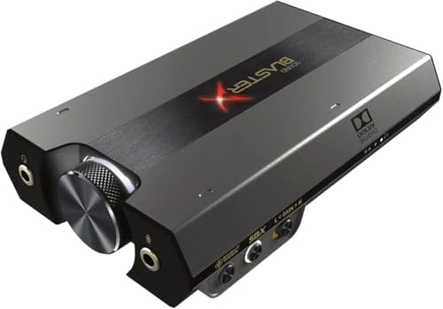Sound BlasterX G6 - Hi-Res 130dB 32bit/384kHz Gaming DAC