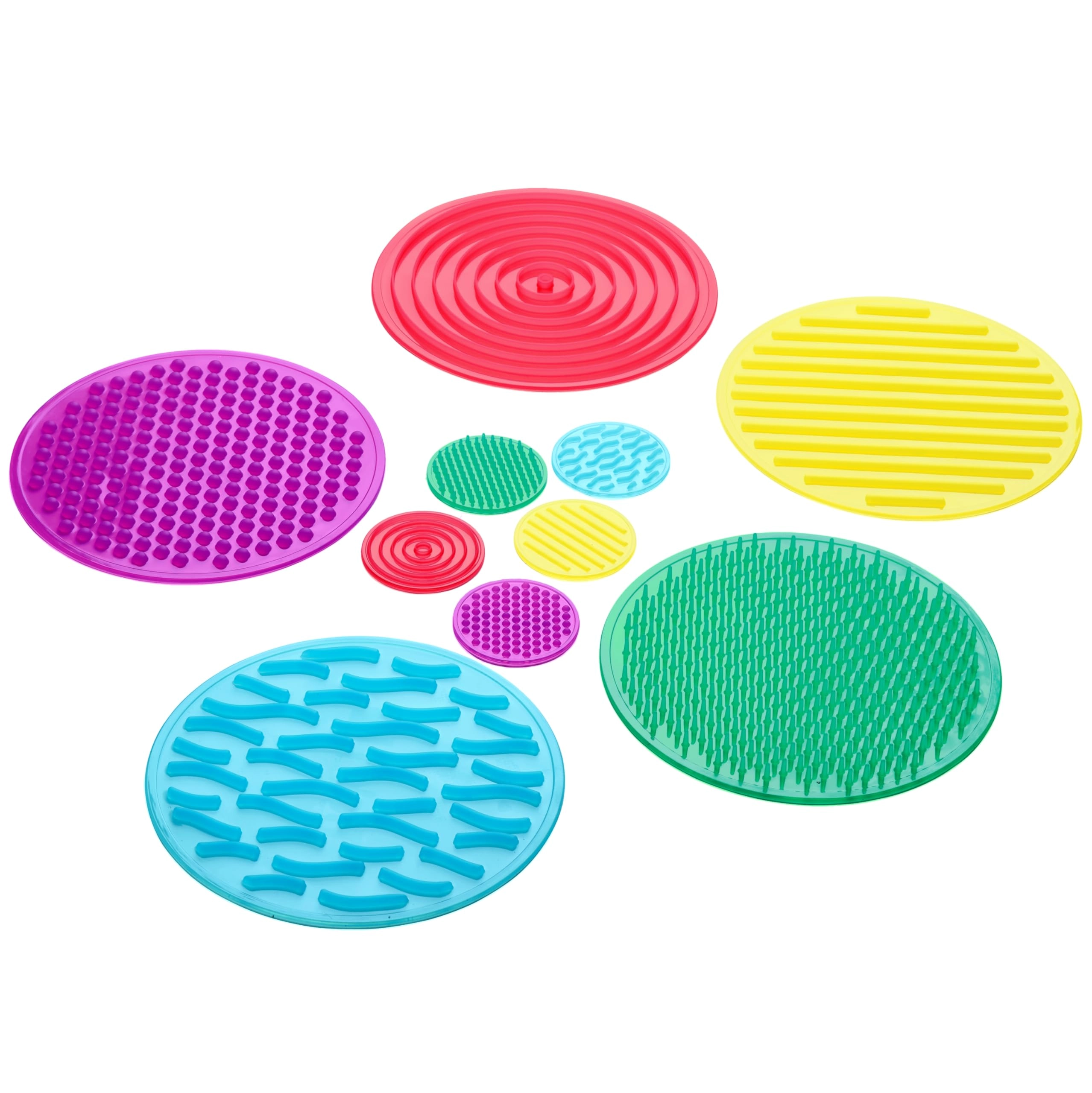 Tickit Silishapes Sensory Circles - 10 piece(s)