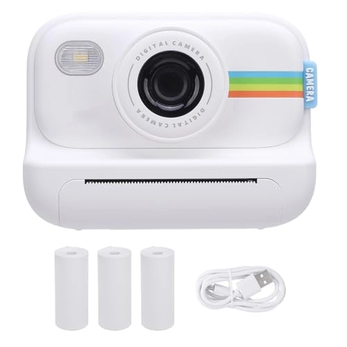 Instant Print Camera - 2.0 Inch IPS 1080P 750mAh