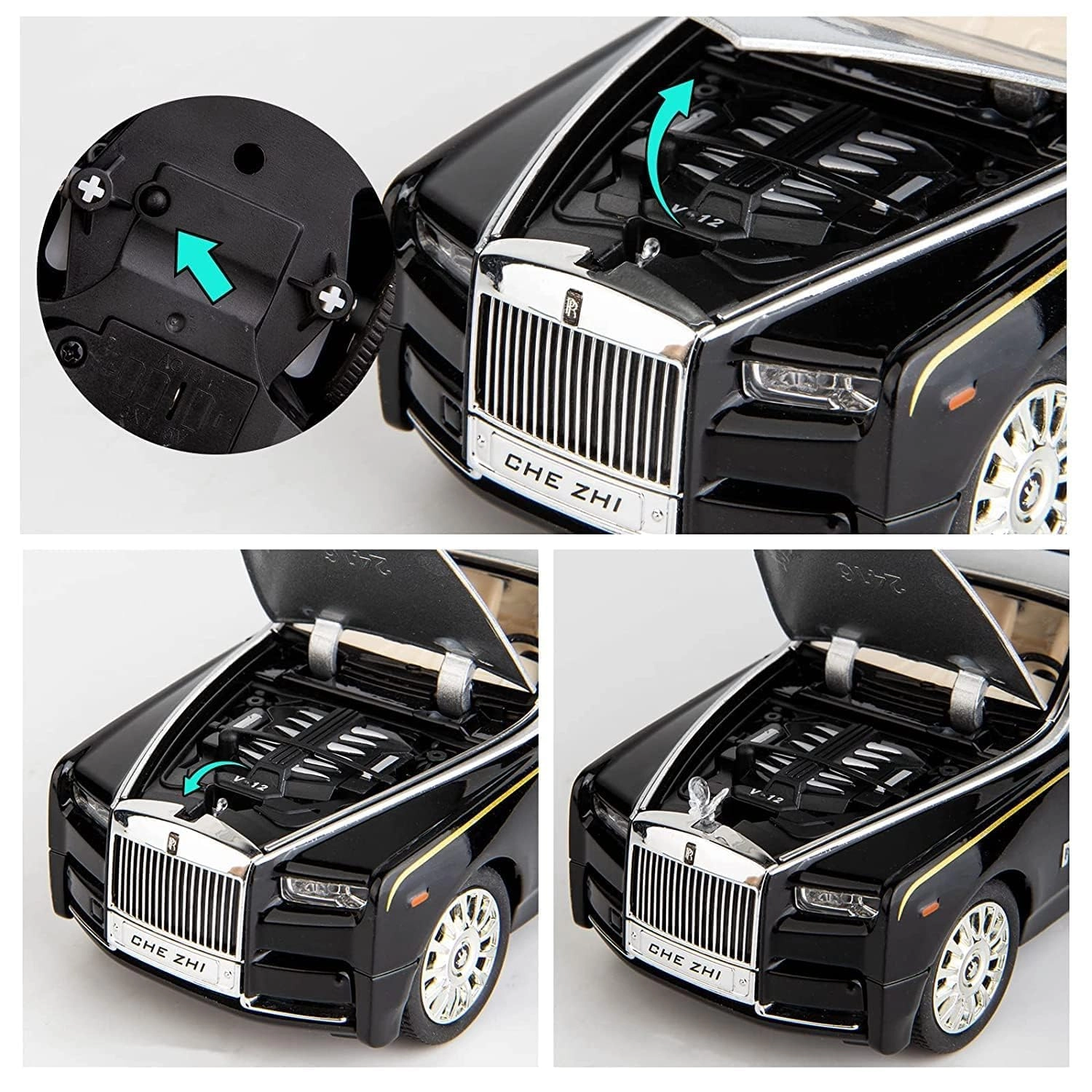 Rolls-Royce Phantom - 1:24 Scale 1.0 Count