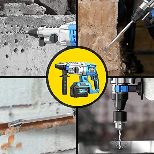 3 in 1 Electric Hammer Drill - Cordless 25+3 N.m 10mm