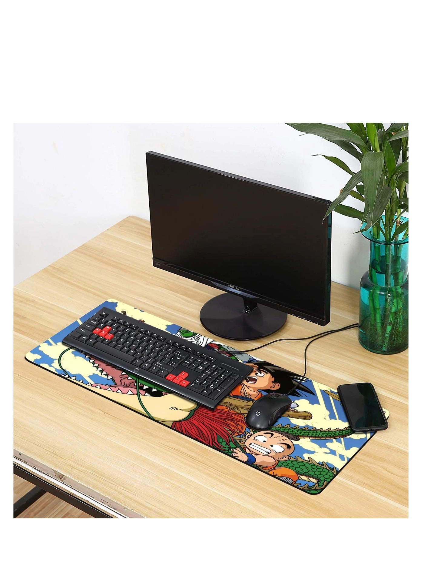 Japanese Cherry Blossom XL Polyester Gaming Mouse Pad - 80x30 cm