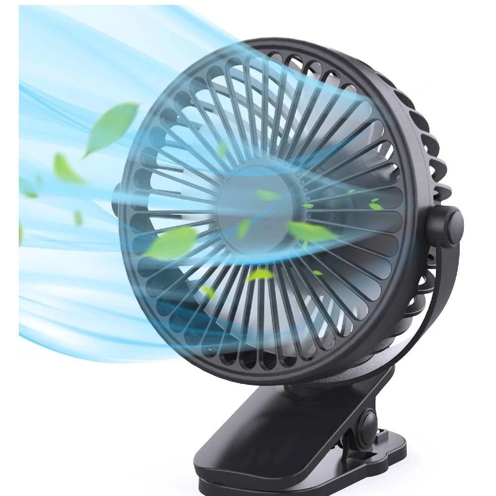 Arabest Portable Battery Fans - 6 Inch 3 Speeds