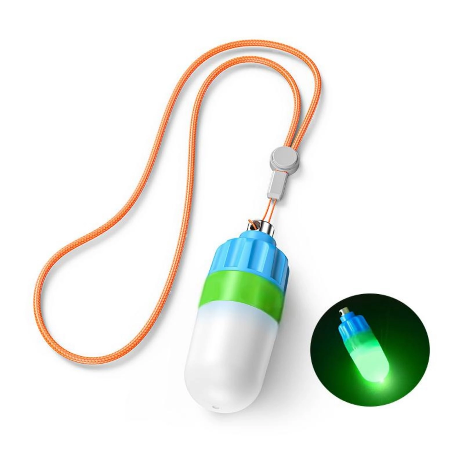 DIVJINGHAO Dive Signal Light - IPX8 Green