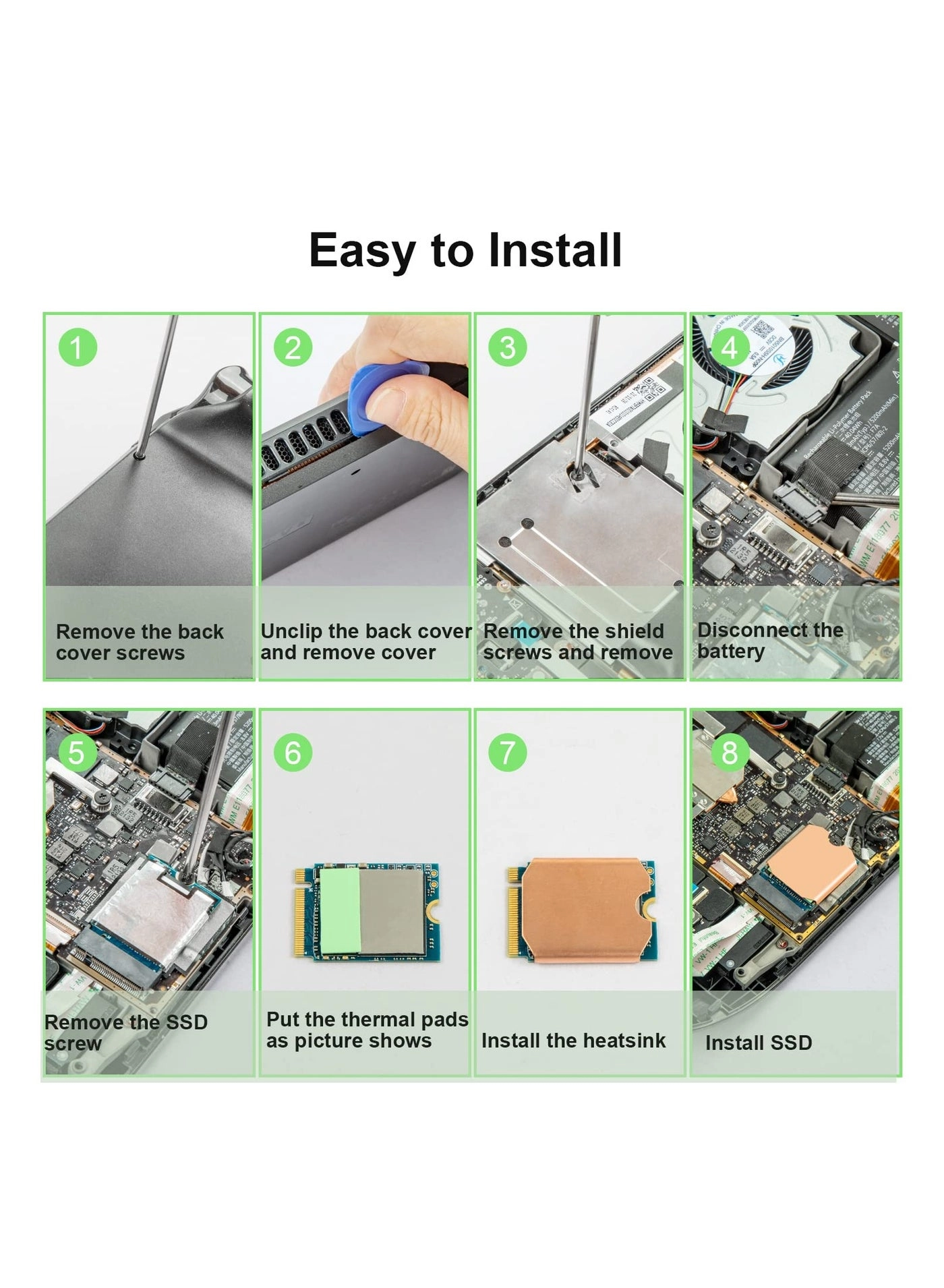M.2 Heatsink - Copper 2230 NVME