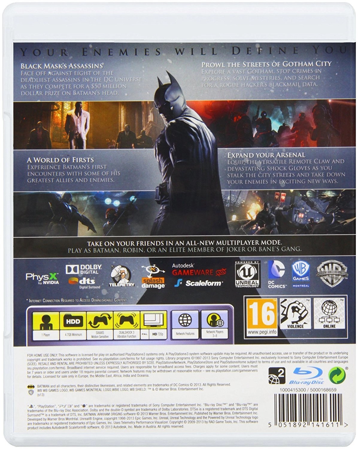Batman: Arkham Origins - PlayStation 3