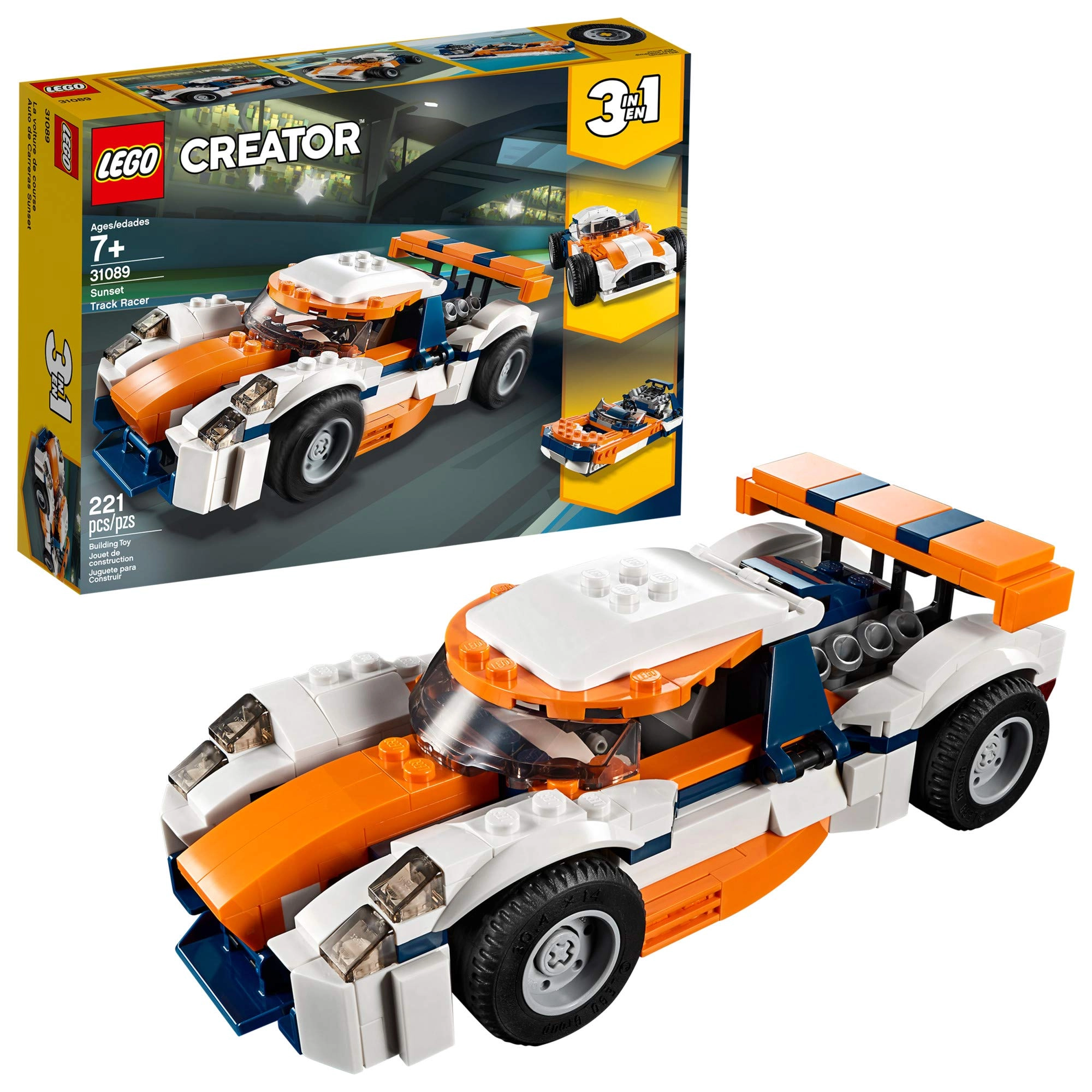LEGO Creator 3in1 Sunset Track Racer (31089)