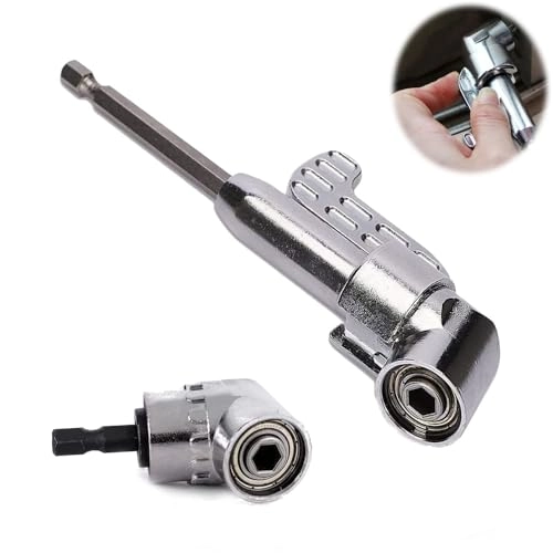 105 Degree Drill Adaptor - 2pcs 1/4" Hex Shank Magnetic